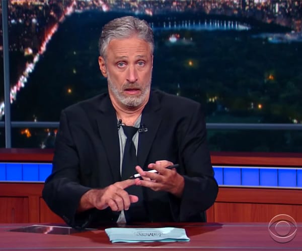 Jon Stewart Slams Fox News in RNC Segment on 'Late Show'