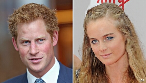 Harry, Cressida Date: Prince Takes On-Off Flame Out for Burgers