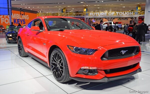 2015 Mustang Exhibit Atop Empire State Marks Car's 50th Birthday