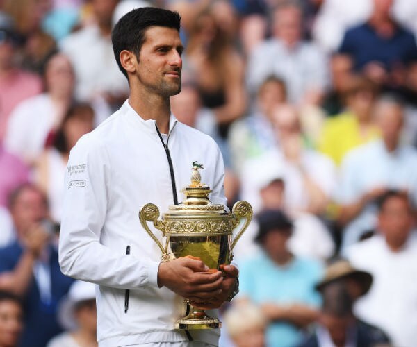 Djokovic Bests Federer in 5th-Set Tiebreaker at Wimbledon | Newsmax.com