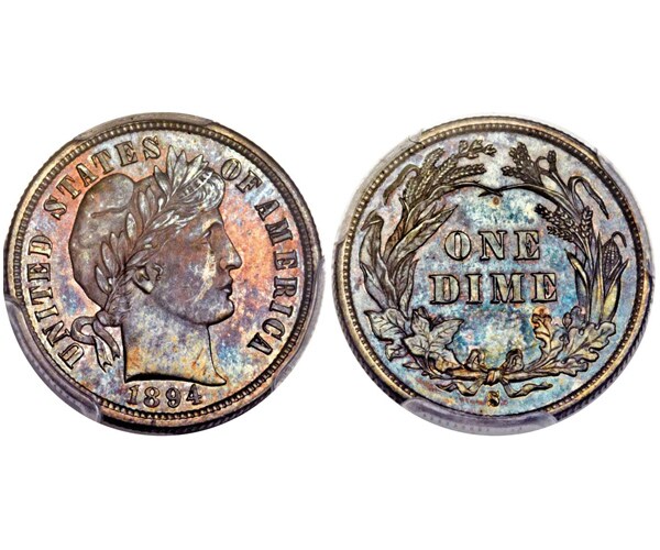 $2 Million Dime: 1894 Coin Fetches a Pretty Penny at Florida Auction