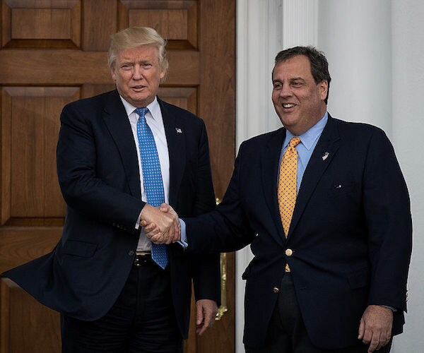 Chris Christie: Trump Administration Position Not Anticipated