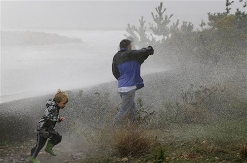 Mass. Braces for Storm