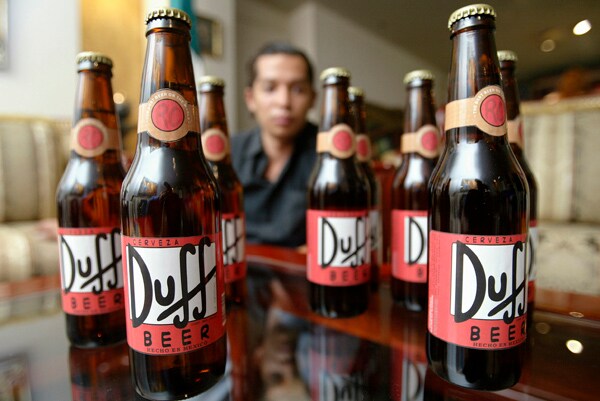 Duff Beer, Homer's Favorite on 'The Simpsons' Going on Sale Overseas