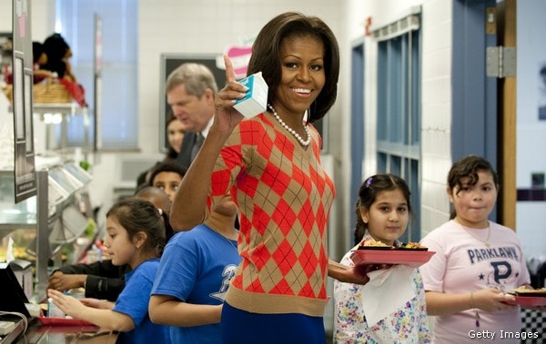 More Than 1 Million Kids Skip Michelle Obama-Planned School Lunches