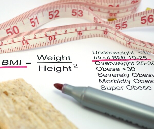 measuring tape, body mass index, written BMI chart