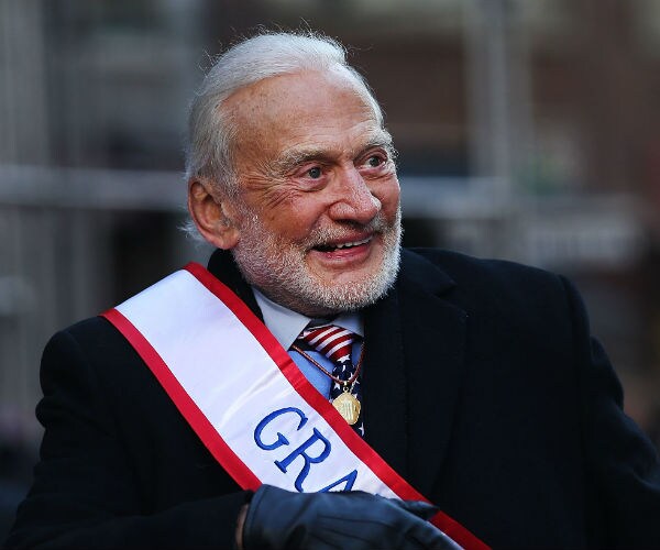 Buzz Aldrin Calls Space Force 'One Giant Leap'