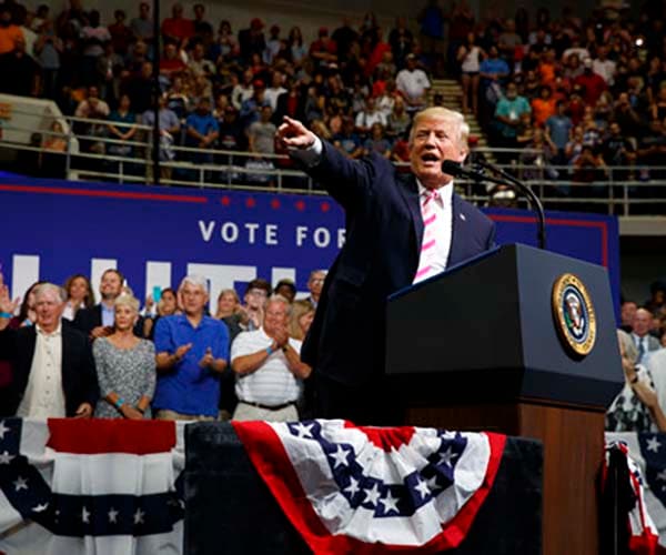 Trump to Alabama Crowd: 'You Are Protected' From NKorea