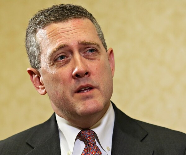 Bullard Says Market View of Fed's Rate Path a 'Mistake'