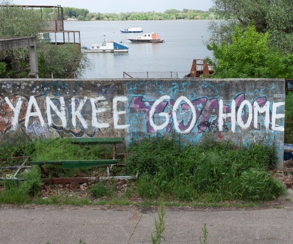 yanke go home sentiment in belgrade yugoslavia