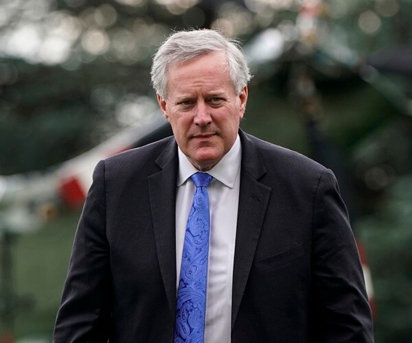 mark meadows walks across