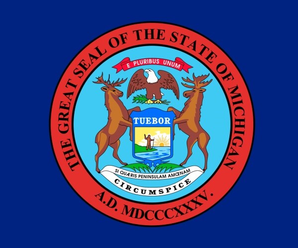 flag of michigan