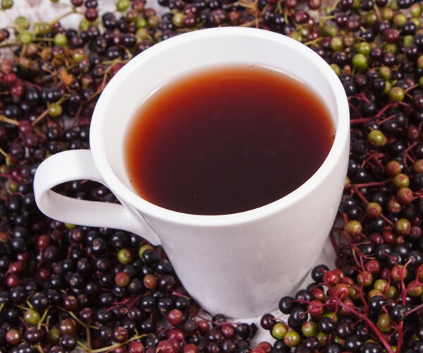 elderberry tea