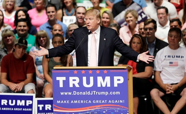 Donald Trump Keeps Up the Bluster Despite Campaign's Evolution