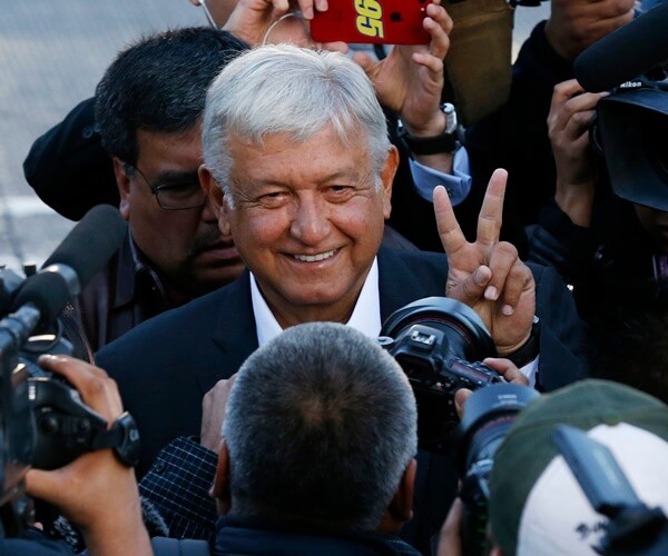 Mexico Set for Leftist Landslide as Exit Poll Has AMLO Far Ahead