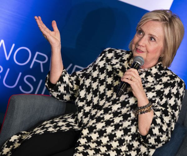 Hillary 'Delighted' About Incredibly Diverse 2020 Dem Field