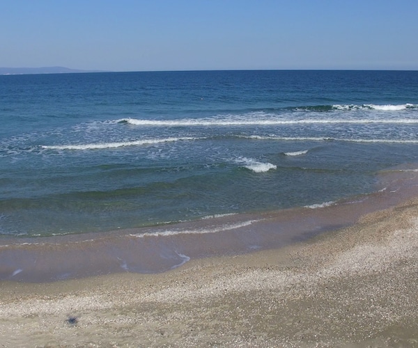 bulgarian coast of black sea