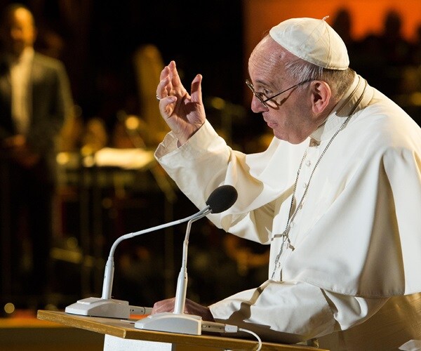 Pope Denounces Anti-Gay 'Persecution' as Recalling Nazi Era