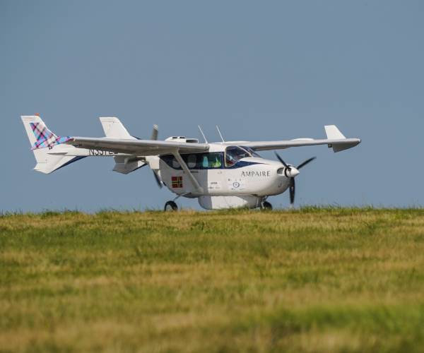 photo of a Cessna 337 plane