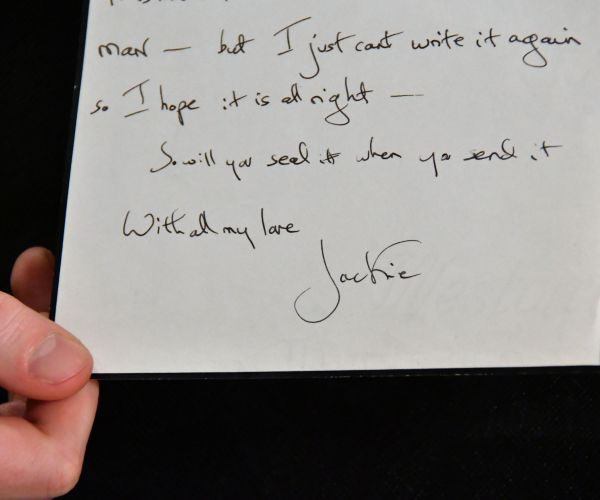 Jackie Kennedy Love Letters to David Ormsby-Gore Sold for $122K