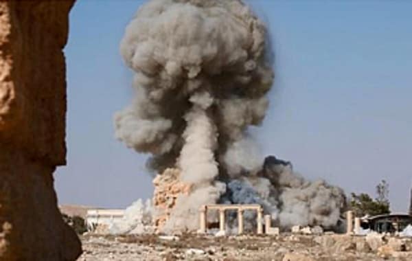 ISIS in Palmyra: Ancient Temple of Baalshamin Blown Up