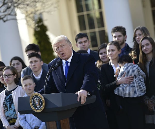 Trump Tells March for Life: 'We Are With You All the Way'