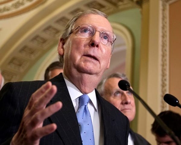 Report: McConnell Could Turn to Democrats to Salvage Healthcare Bill