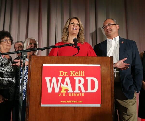 kelli ward concedes the primary in a speech to supporters at an election night event in 2018