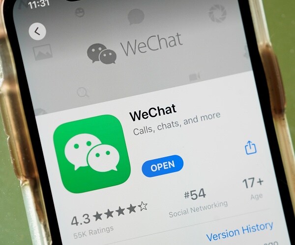 wechat app on iphone