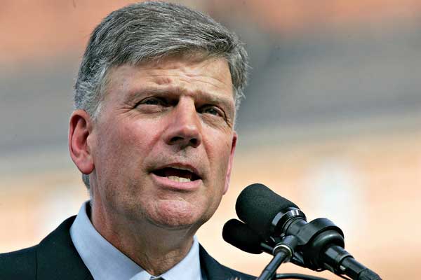 Franklin Graham Warns of Consequences of Same-Sex Marriage