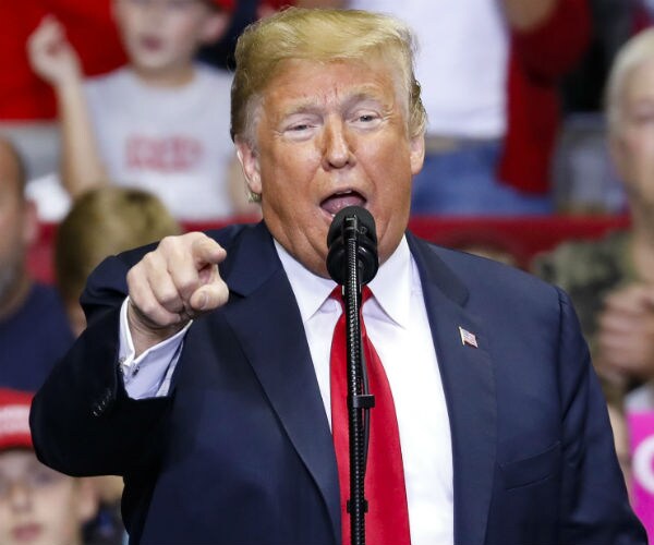 president donald trump speaks during a campaign rally 