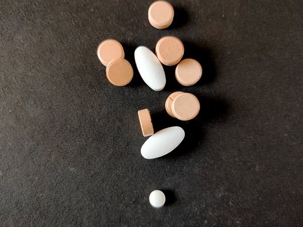 Picture of different medication pills