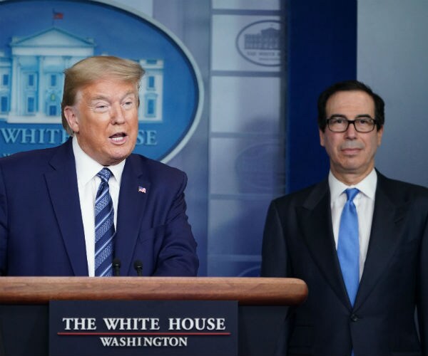 Trump, Mnuchin Are Warding Off Economic Catastrophe 