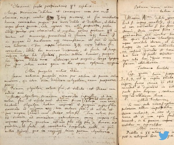 Isaac Newton's Philosopher's Stone Recipe to Be Made Available Online