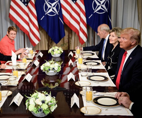 Trump in Brussels: Rips Germany for Billions to Russia, NATO Spending