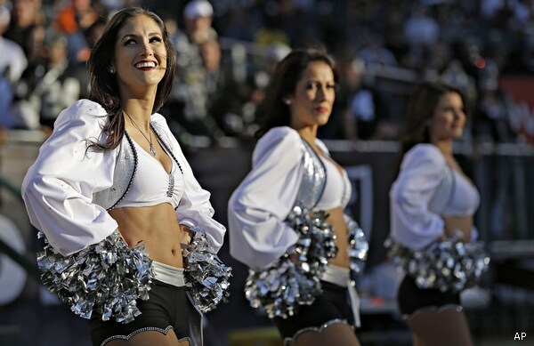 Oakland Raiders Cheerleader Lawsuit Claims They Make Under $5 Hour