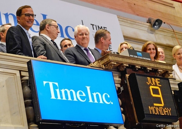 Time Inc. Falters in First Day of Trading After Time Warner Spinoff