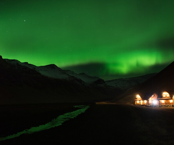 Reykjavik Turns Off Lights to See Northern Lights Better