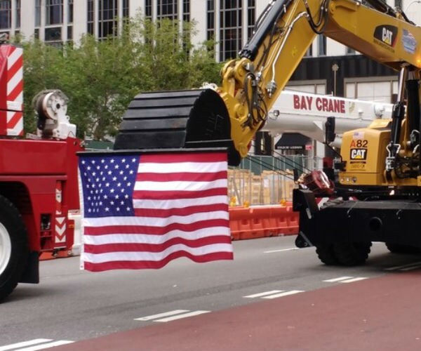 american work ethic on display in new york city in september 2018  