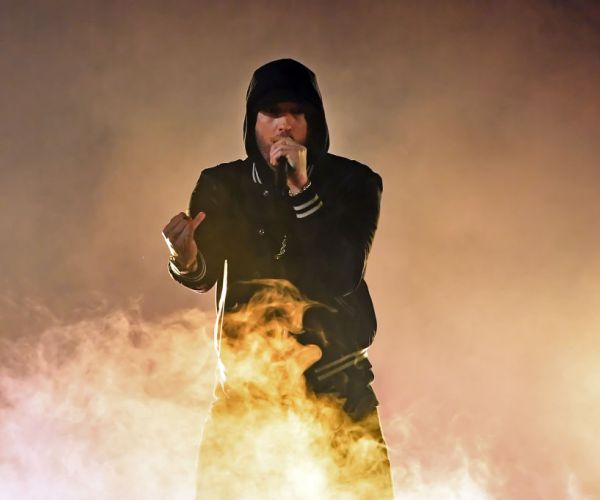 Eminem Criticized for Gunshot Sounds During Performance