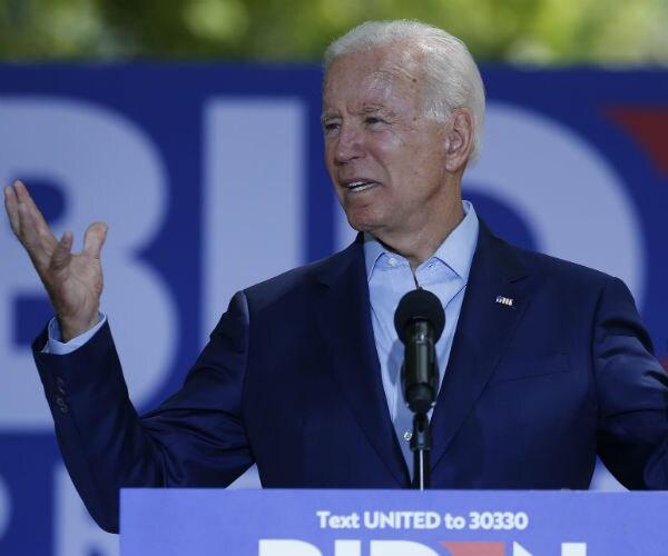 former vice president joe biden on the campaign trail in new hampshire