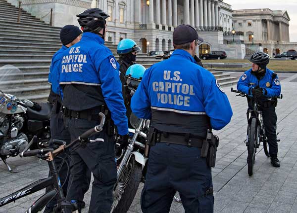 US Capitol Police Get a Lesson in Guns and Restrooms