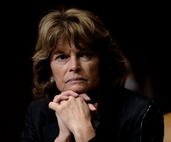 lisa murkowski sits in hearing