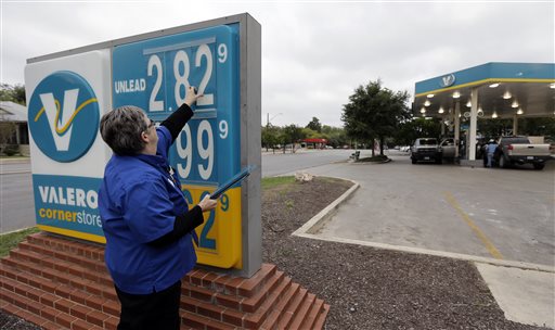 Gas Prices At Lowest Level Since Feb. 2011