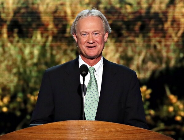 Lincoln Chafee Weighs Challenge to Hillary for Nomination