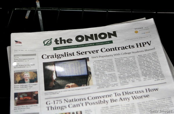 The Onion Print Edition Ending for Good — and It's No Joke