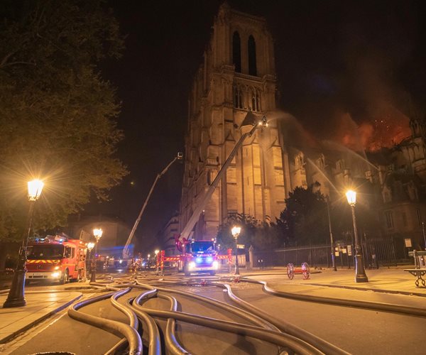 Eyewitness Account: Notre Dame Is Burning