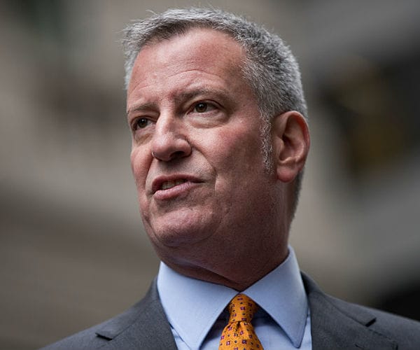 De Blasio Challenges Trump Admin Over DOJ Statement