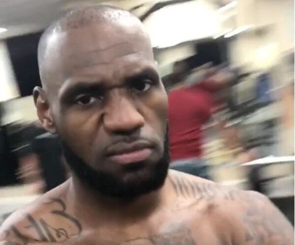 LeBron James Shaves Head Bald After Years of Headband Creep