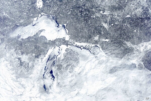 Great Lakes Ice: 1979 Last Time Lakes More Frozen Than This Winter